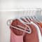 Honey Can Do Gray Slim-Profile Non-Slip Velvet Hangers, 25ct.